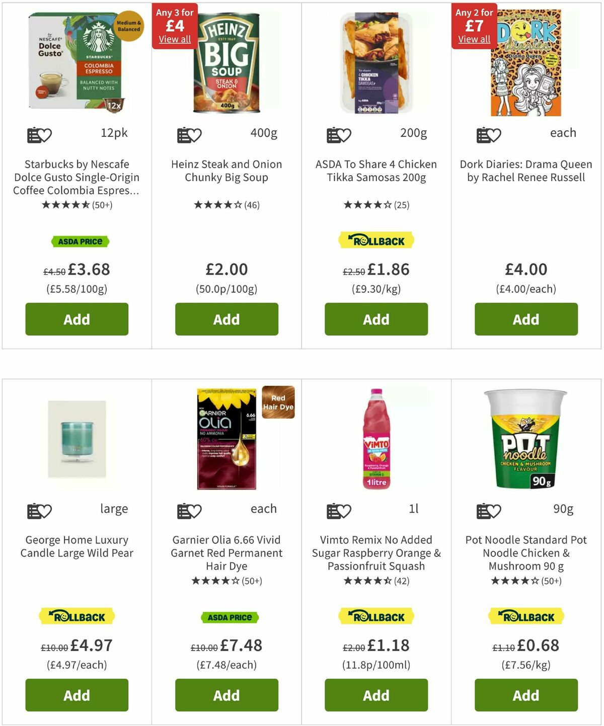 ASDA Offers from 14 March