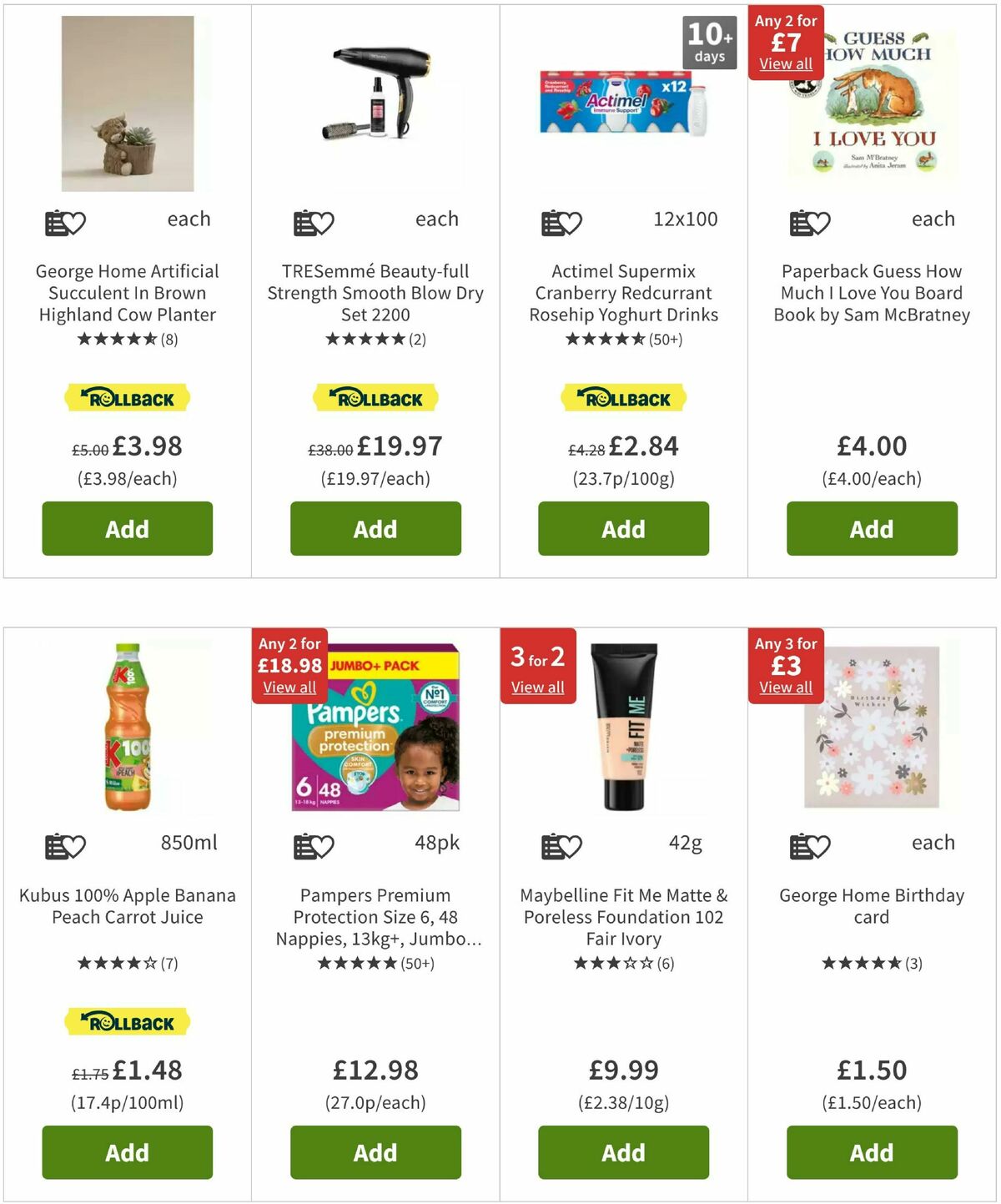 ASDA Offers from 14 March