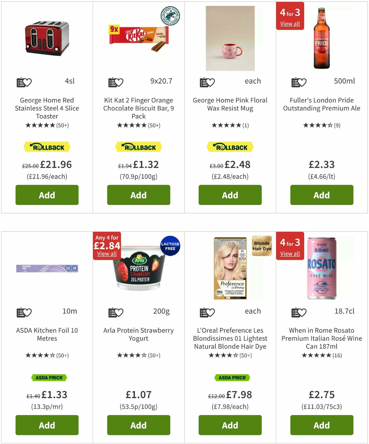ASDA Offers from 14 March