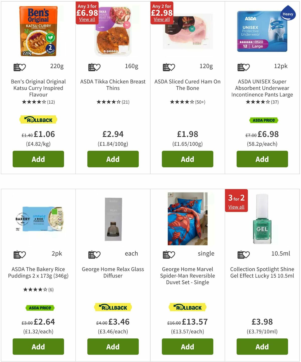 ASDA Offers from 14 March