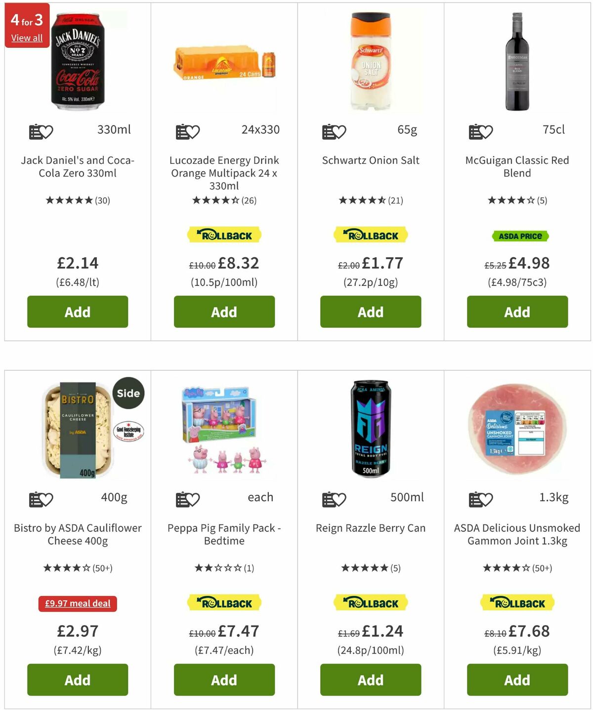 ASDA Offers from 14 March