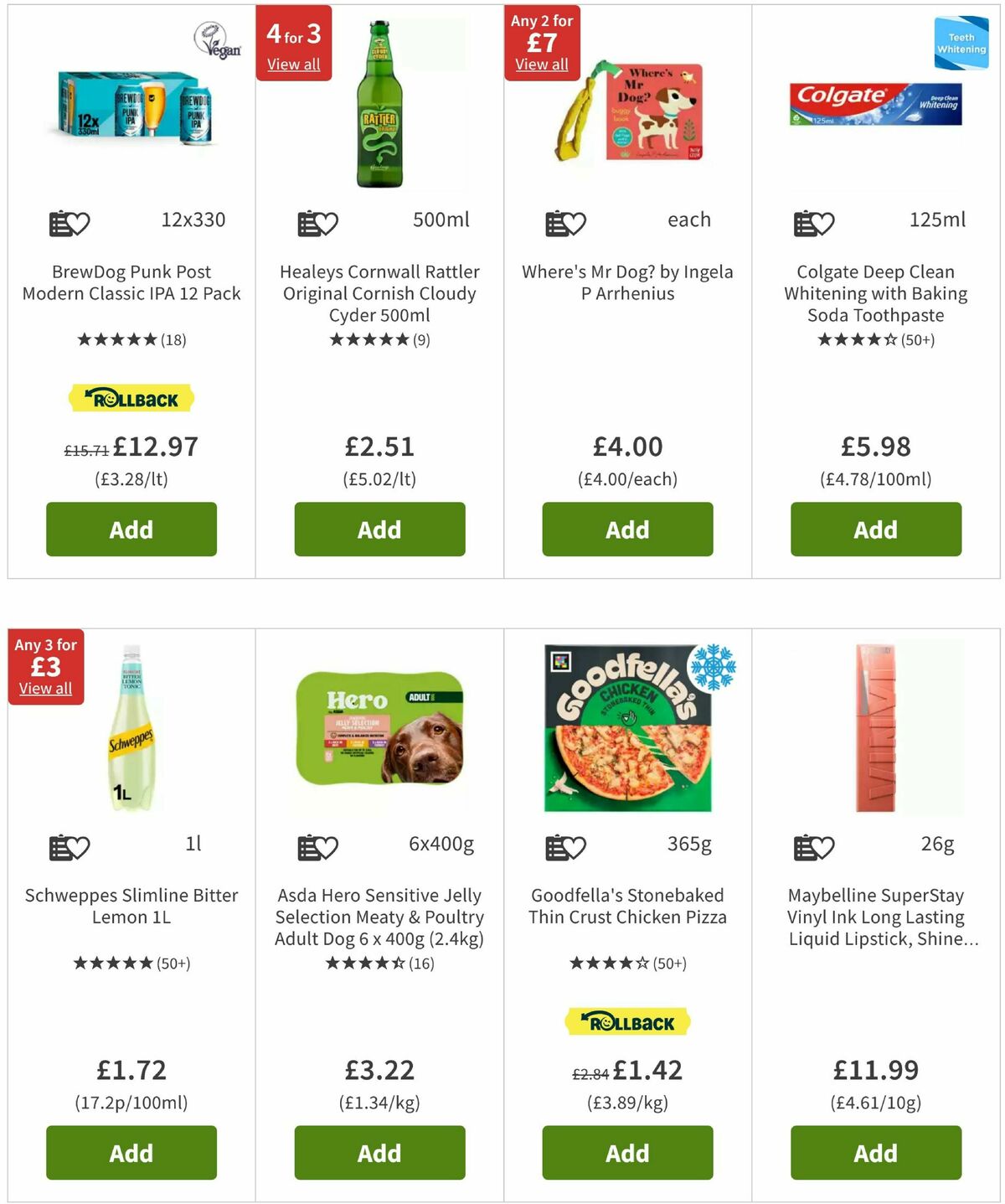 ASDA Offers from 21 March