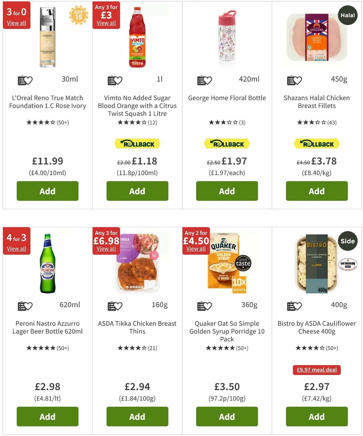 ASDA Offers from 21 March