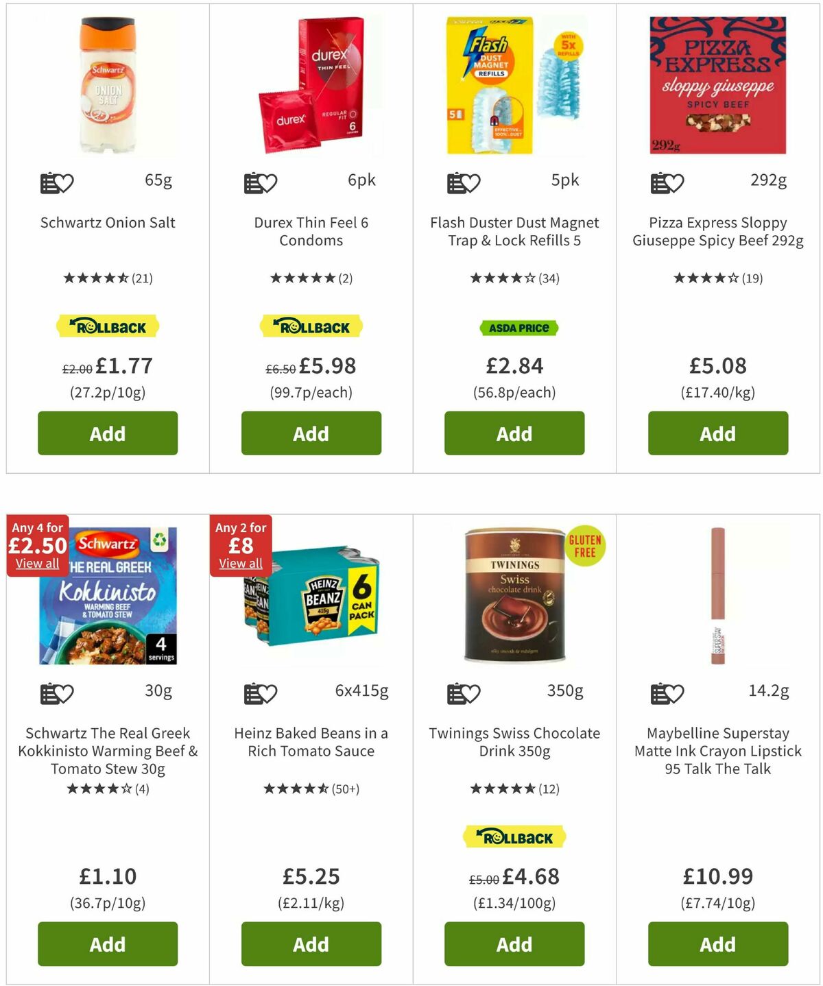ASDA Offers from 21 March