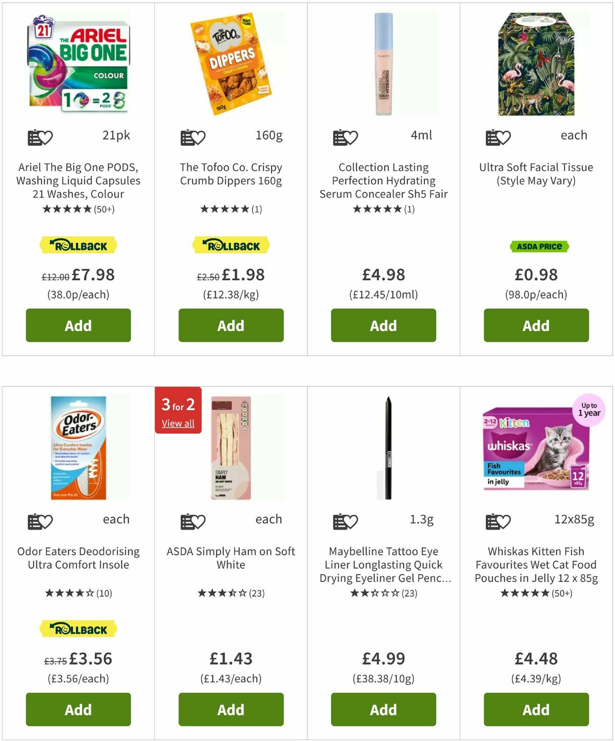 ASDA Offers from 21 March