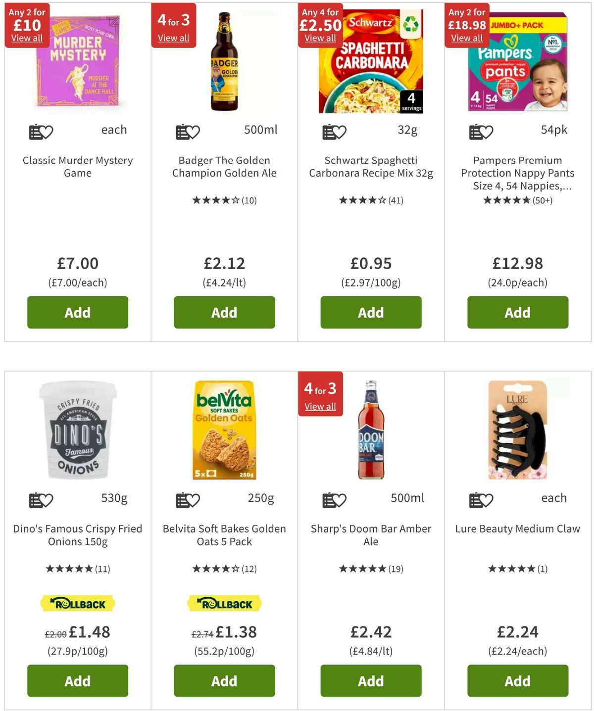 ASDA Offers from 21 March