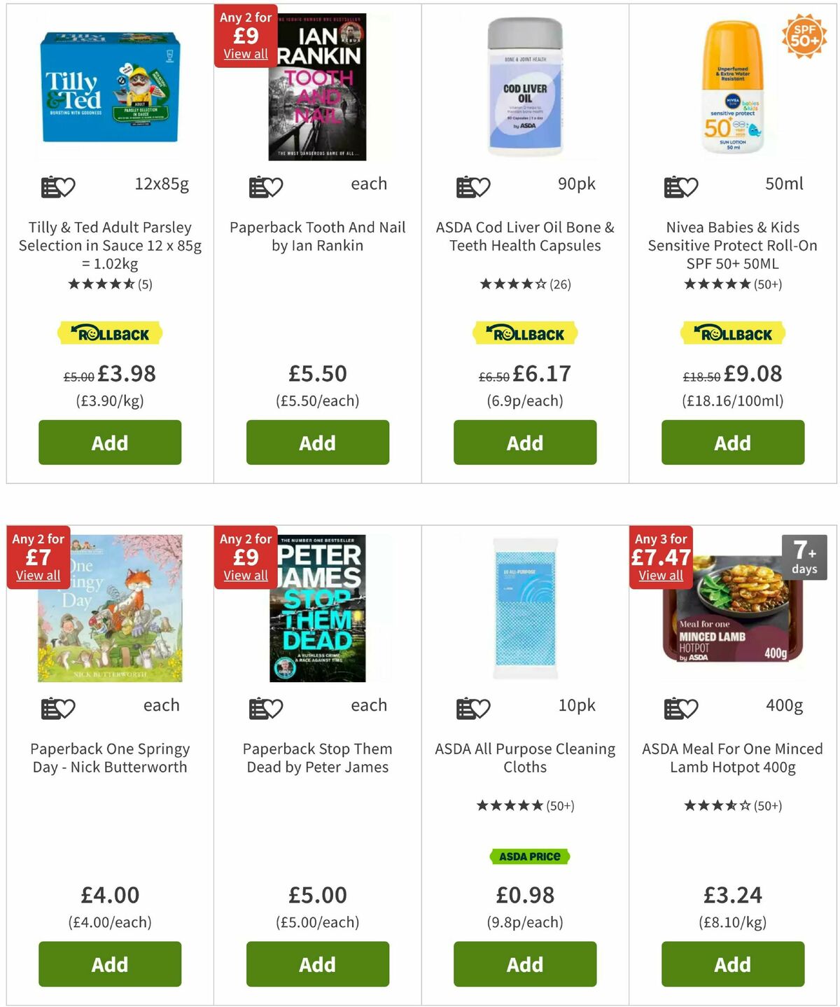 ASDA Offers from 31 March