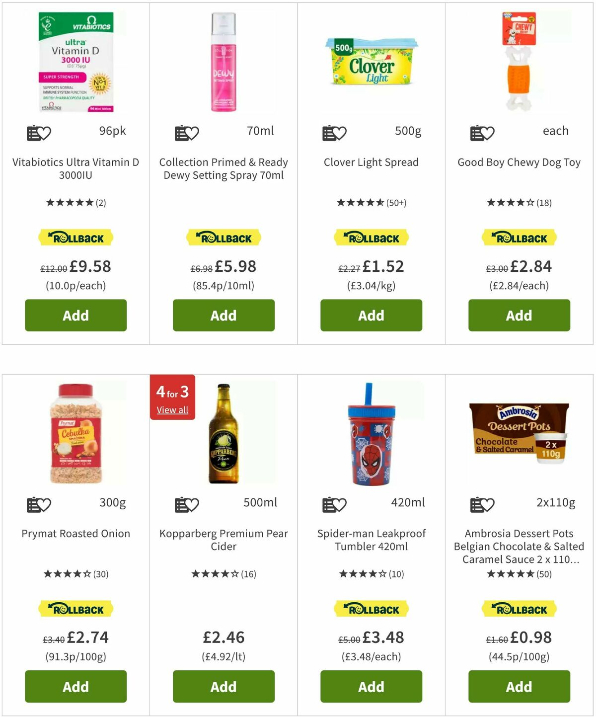 ASDA Offers from 31 March