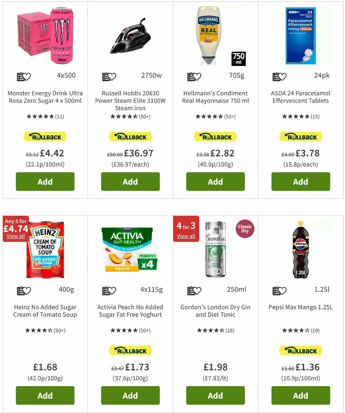 ASDA Offers from 31 March