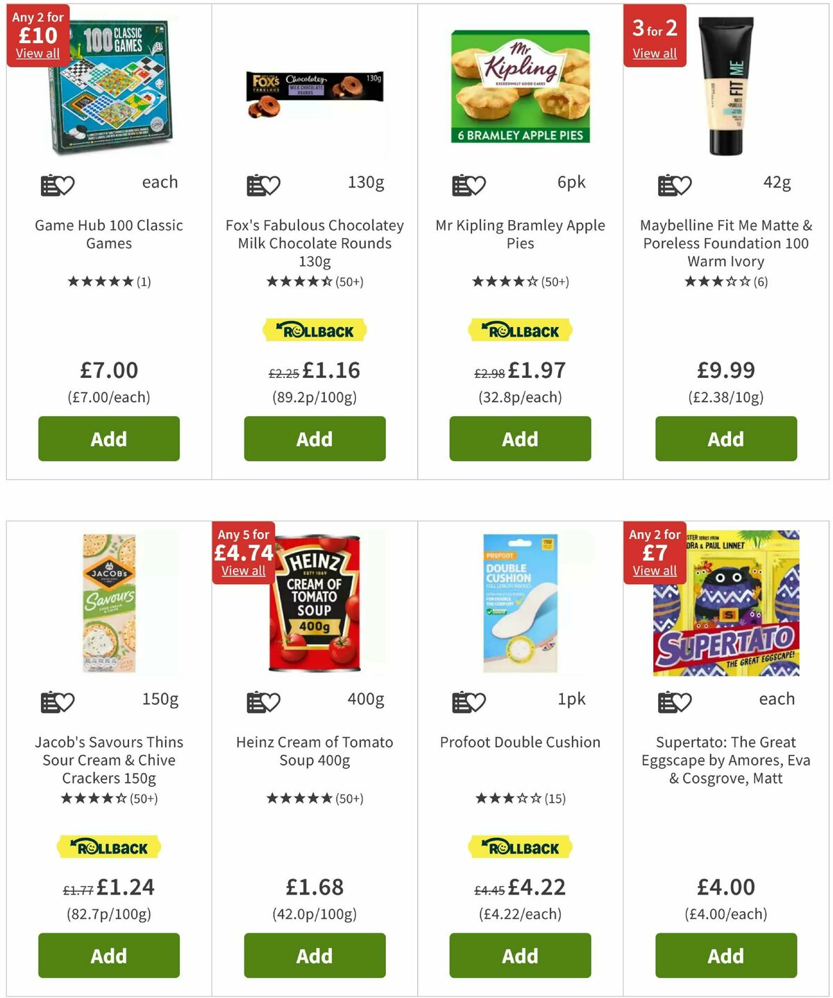ASDA Offers from 31 March