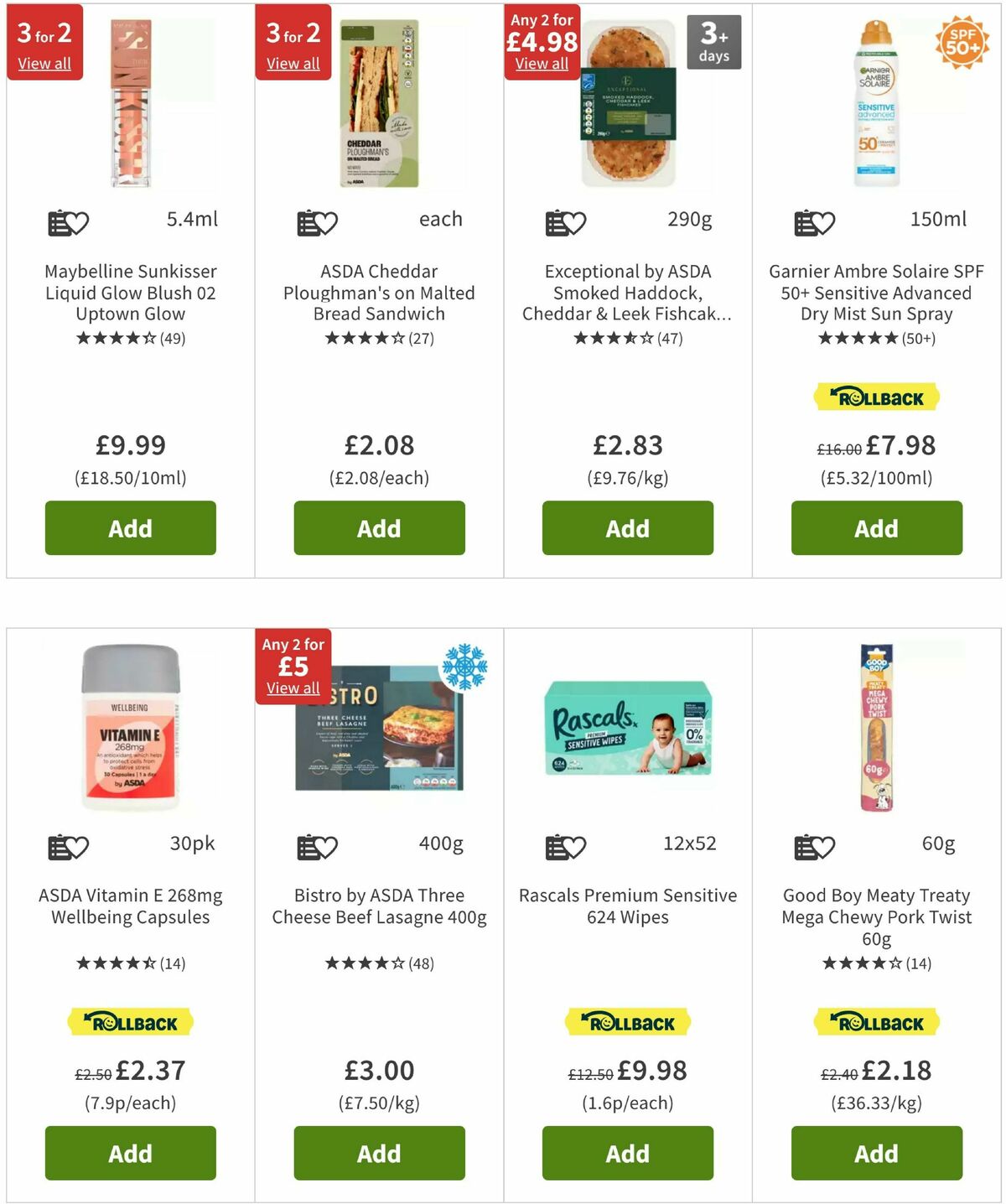 ASDA Offers from 31 March