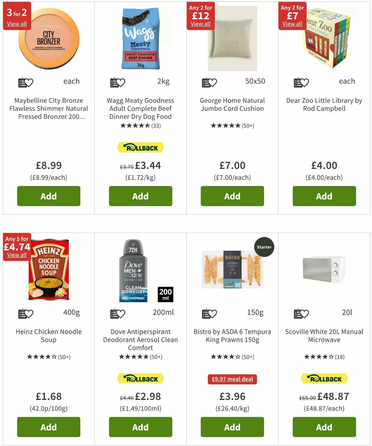 ASDA Offers from 31 March