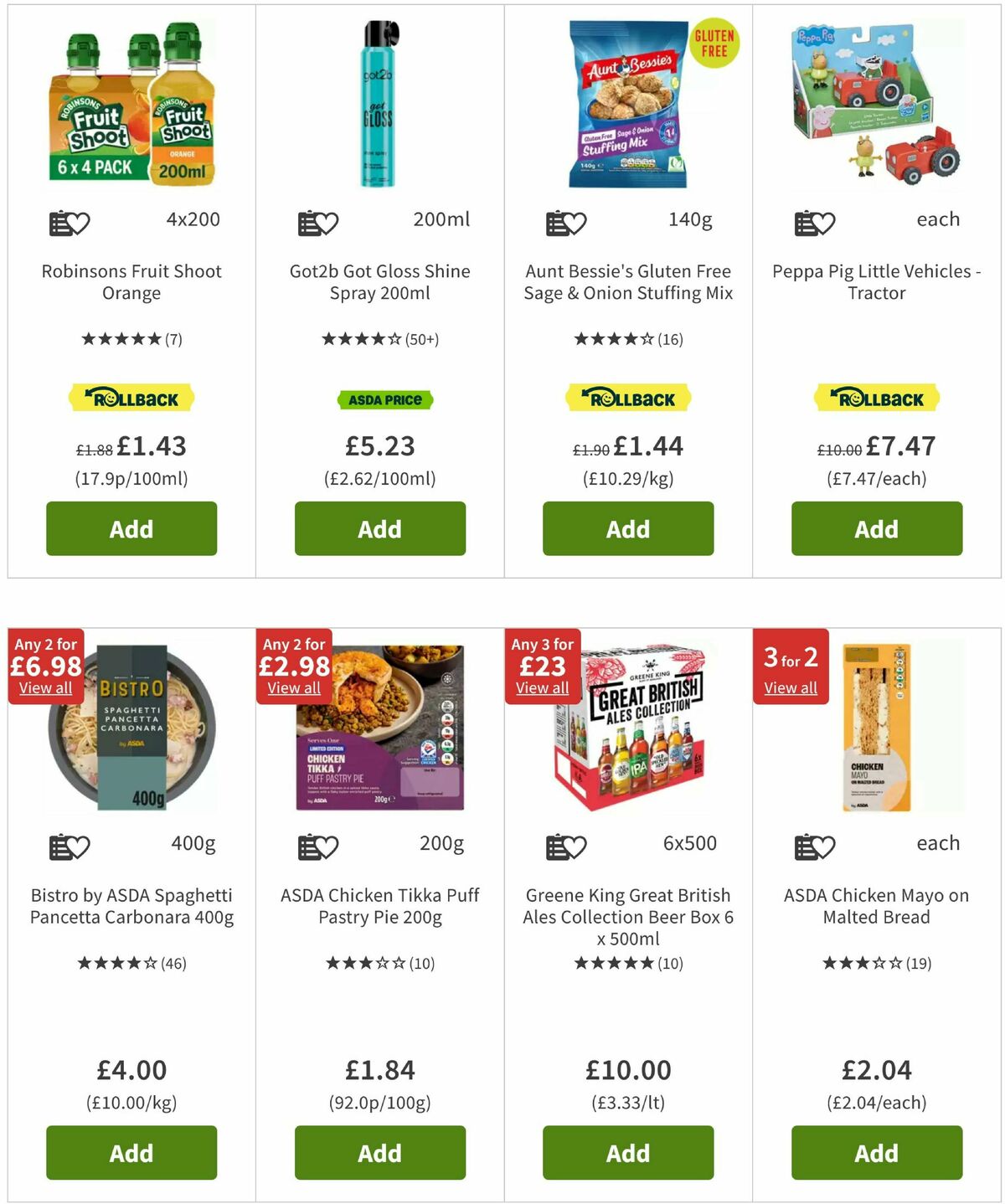 ASDA Offers from 31 March