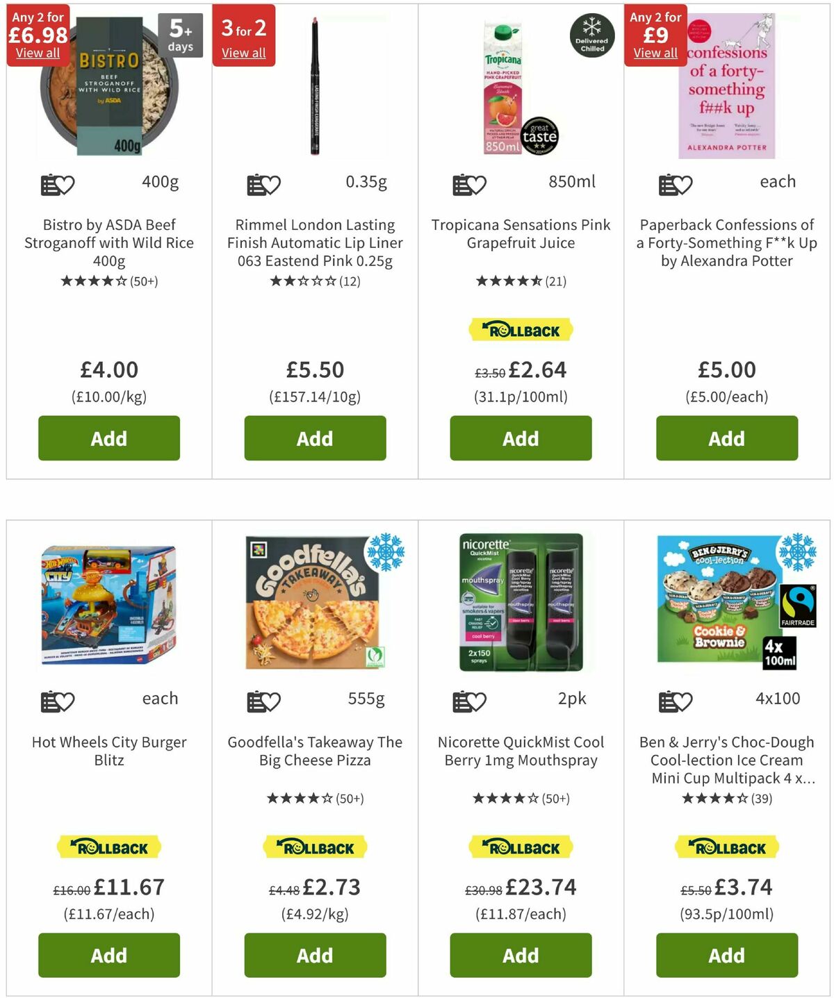 ASDA Offers from 31 March