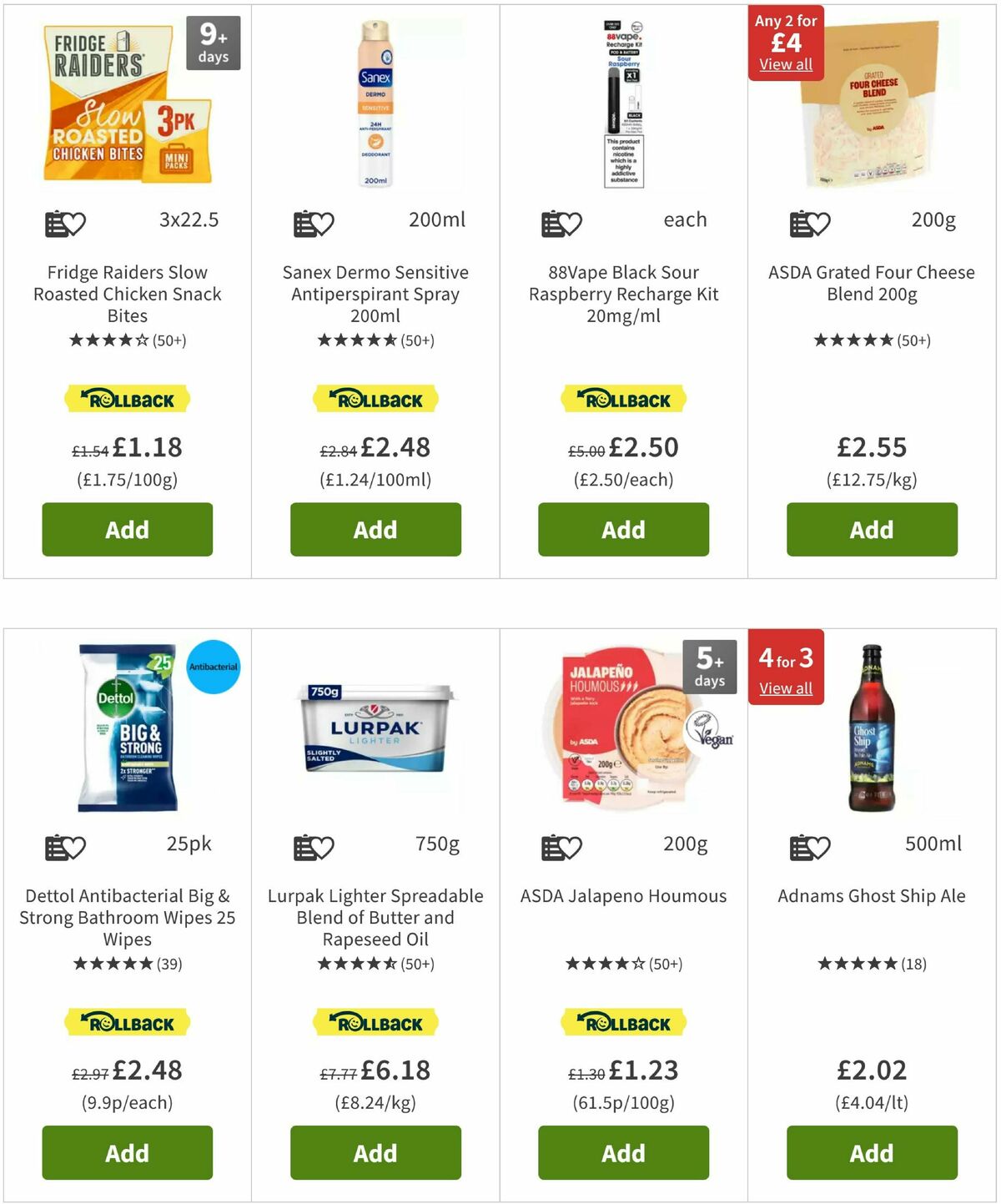 ASDA Offers from 31 March