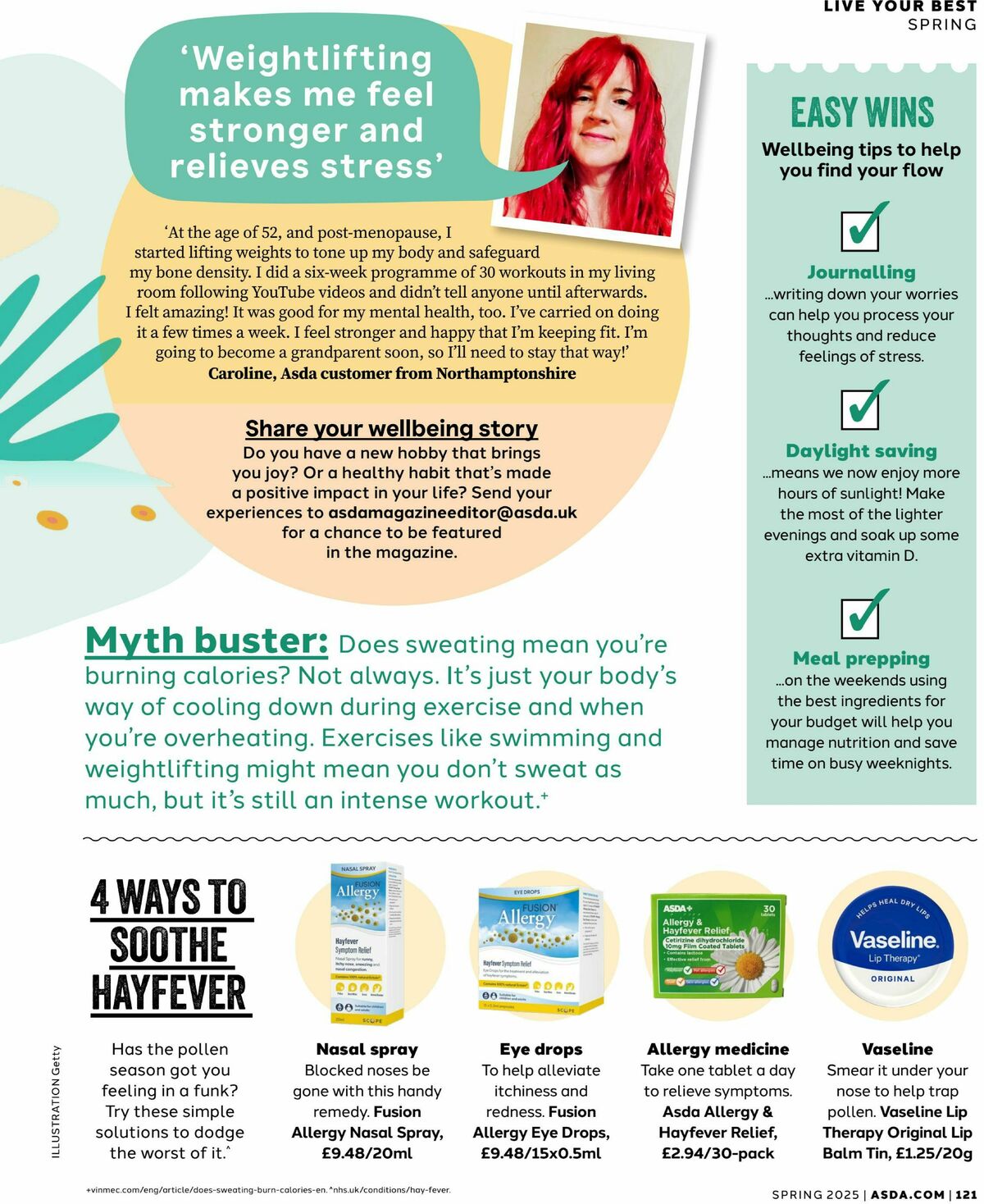 ASDA Magazine Spring Offers from 1 April