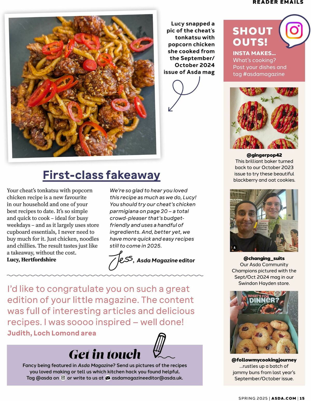 ASDA Magazine Spring Offers from 1 April