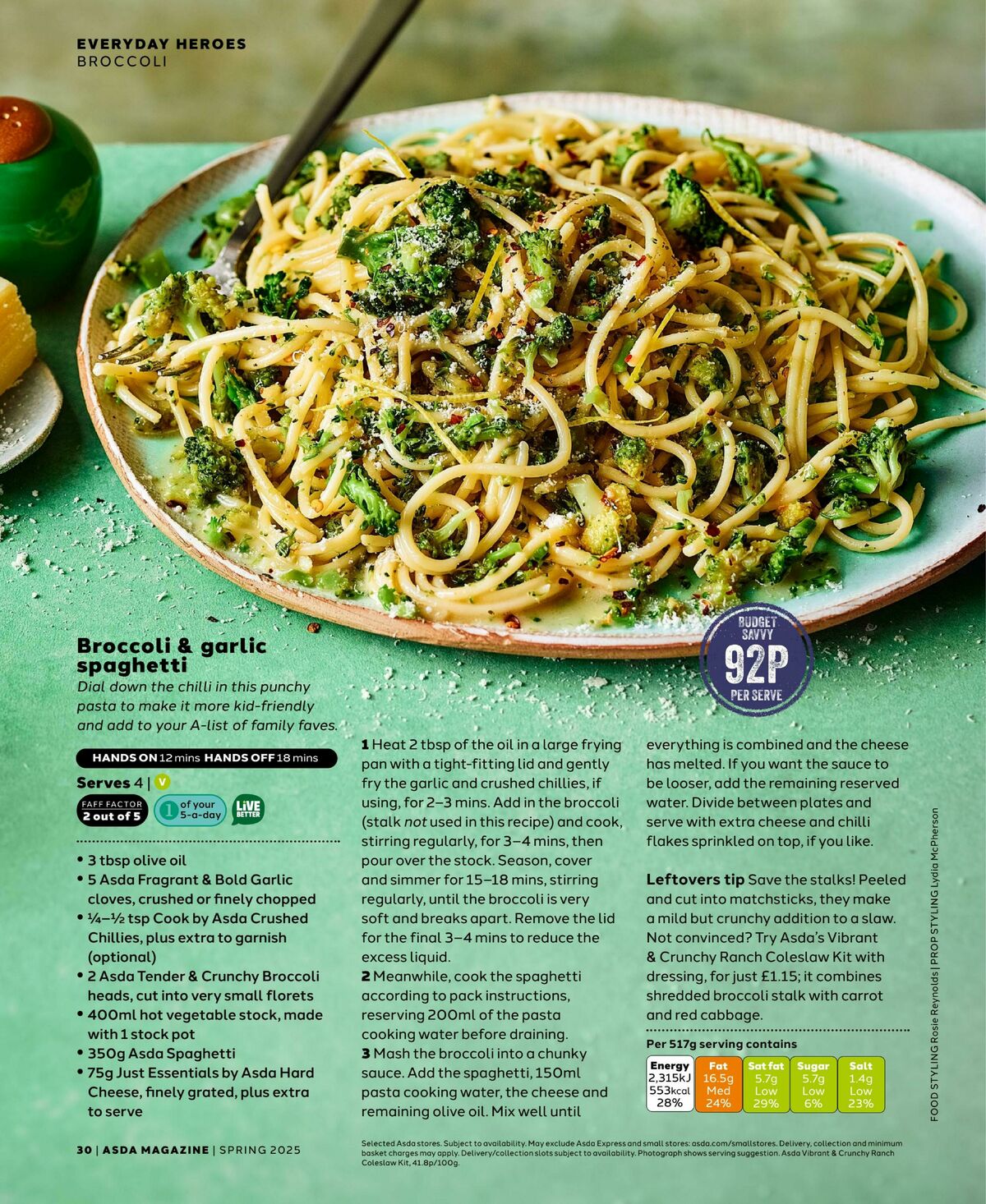 ASDA Magazine Spring Offers from 1 April