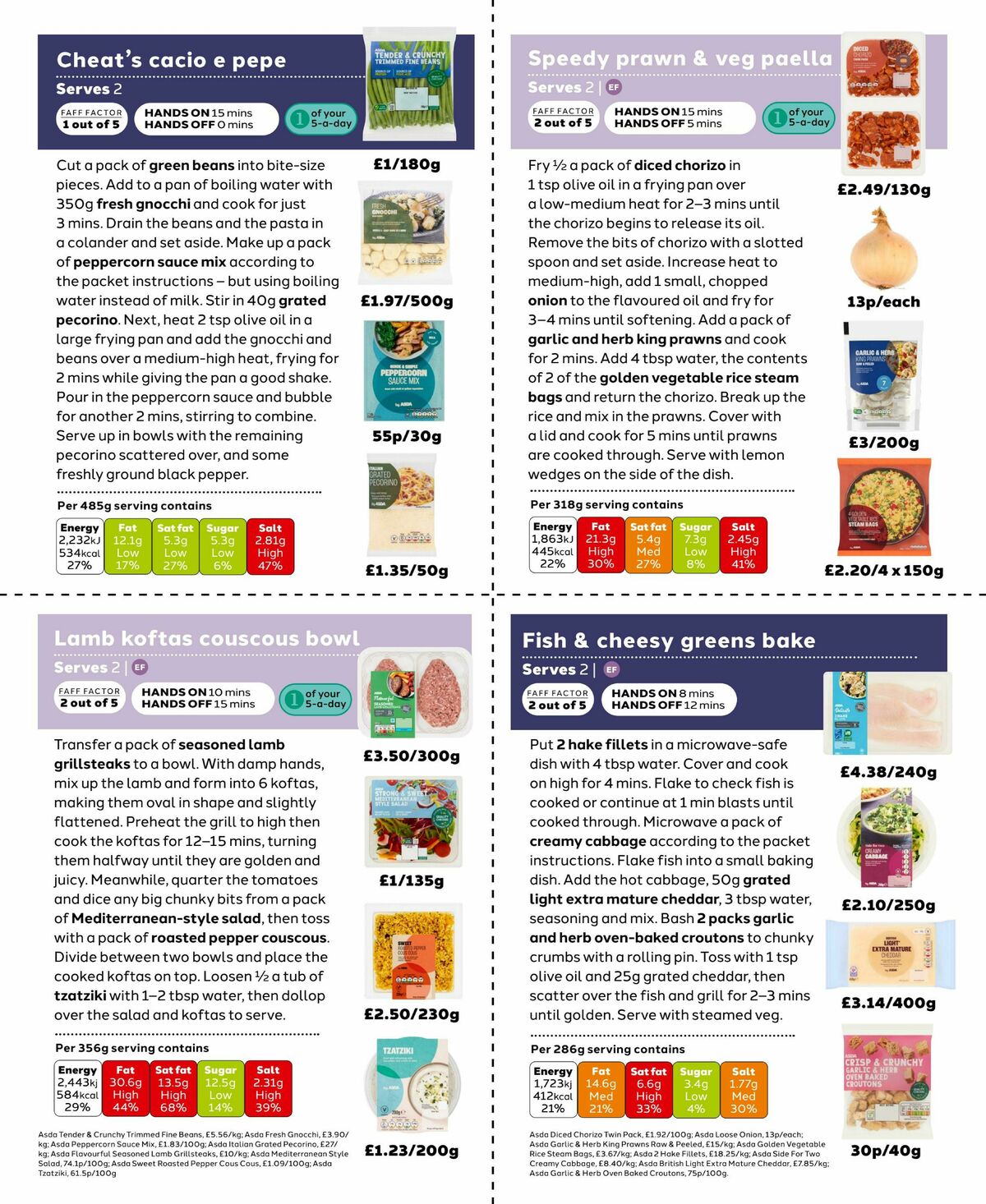 ASDA Magazine Spring Offers from 1 April