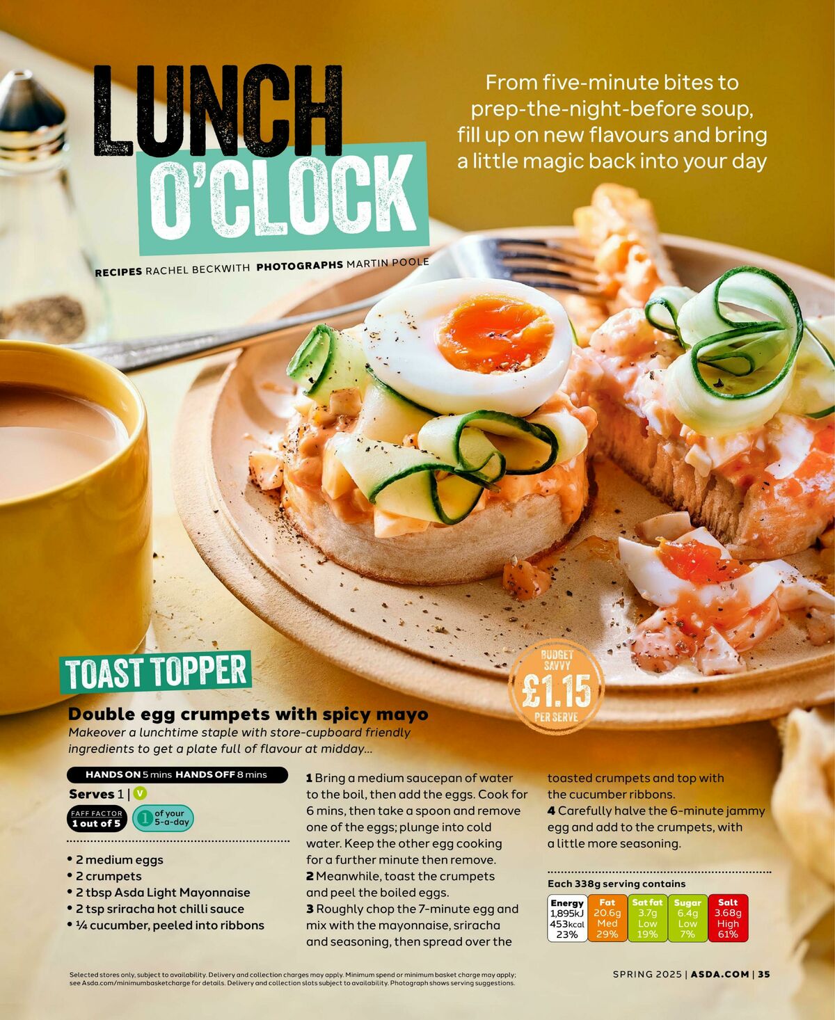 ASDA Magazine Spring Offers from 1 April