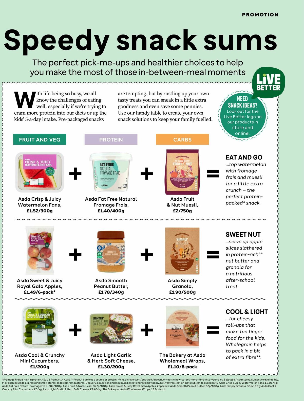 ASDA Magazine Spring Offers from 1 April