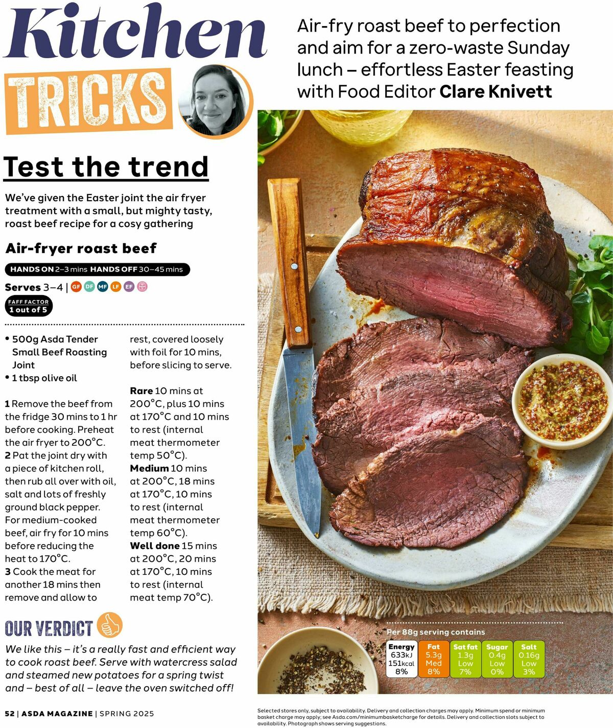 ASDA Magazine Spring Offers from 1 April