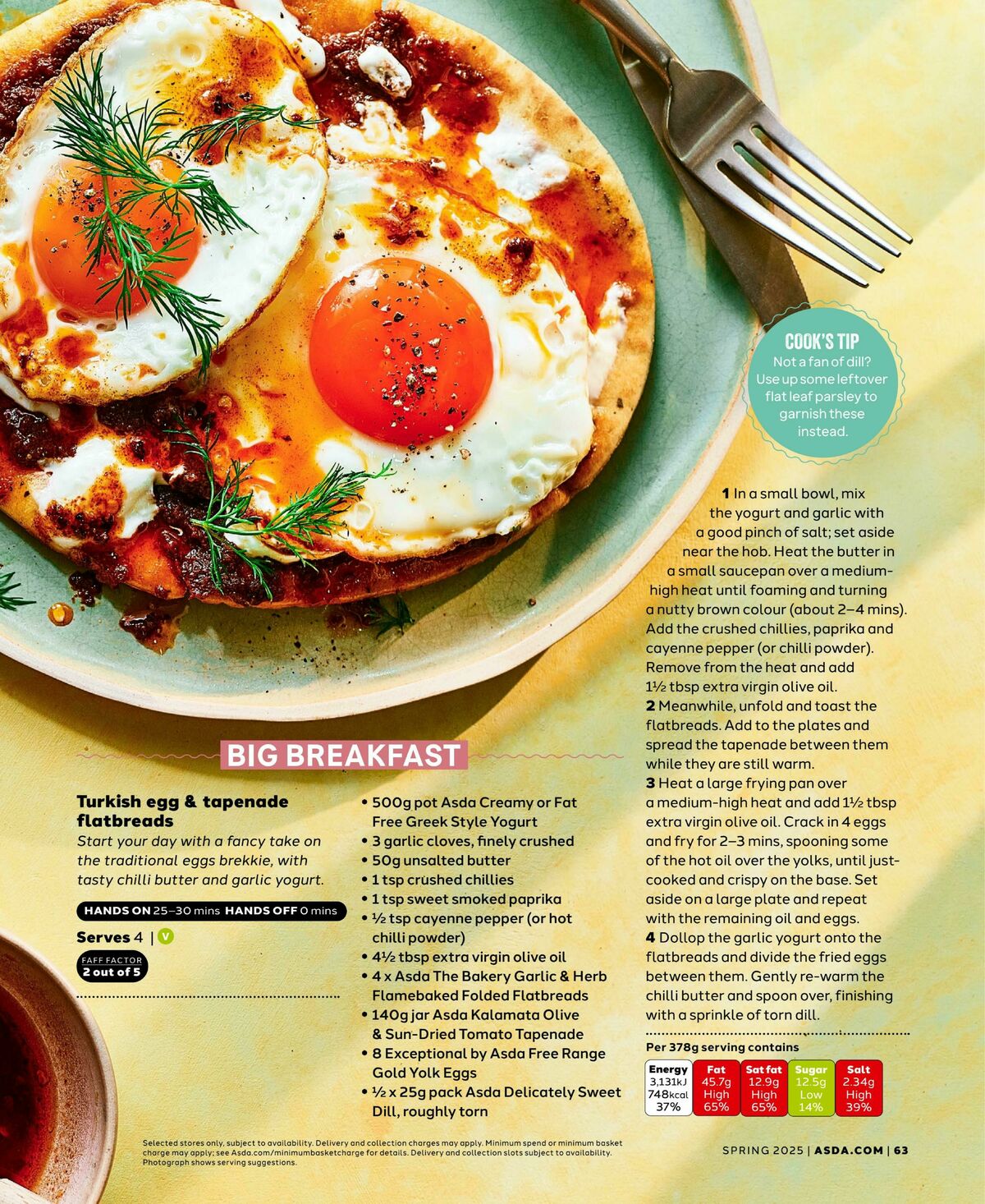 ASDA Magazine Spring Offers from 1 April