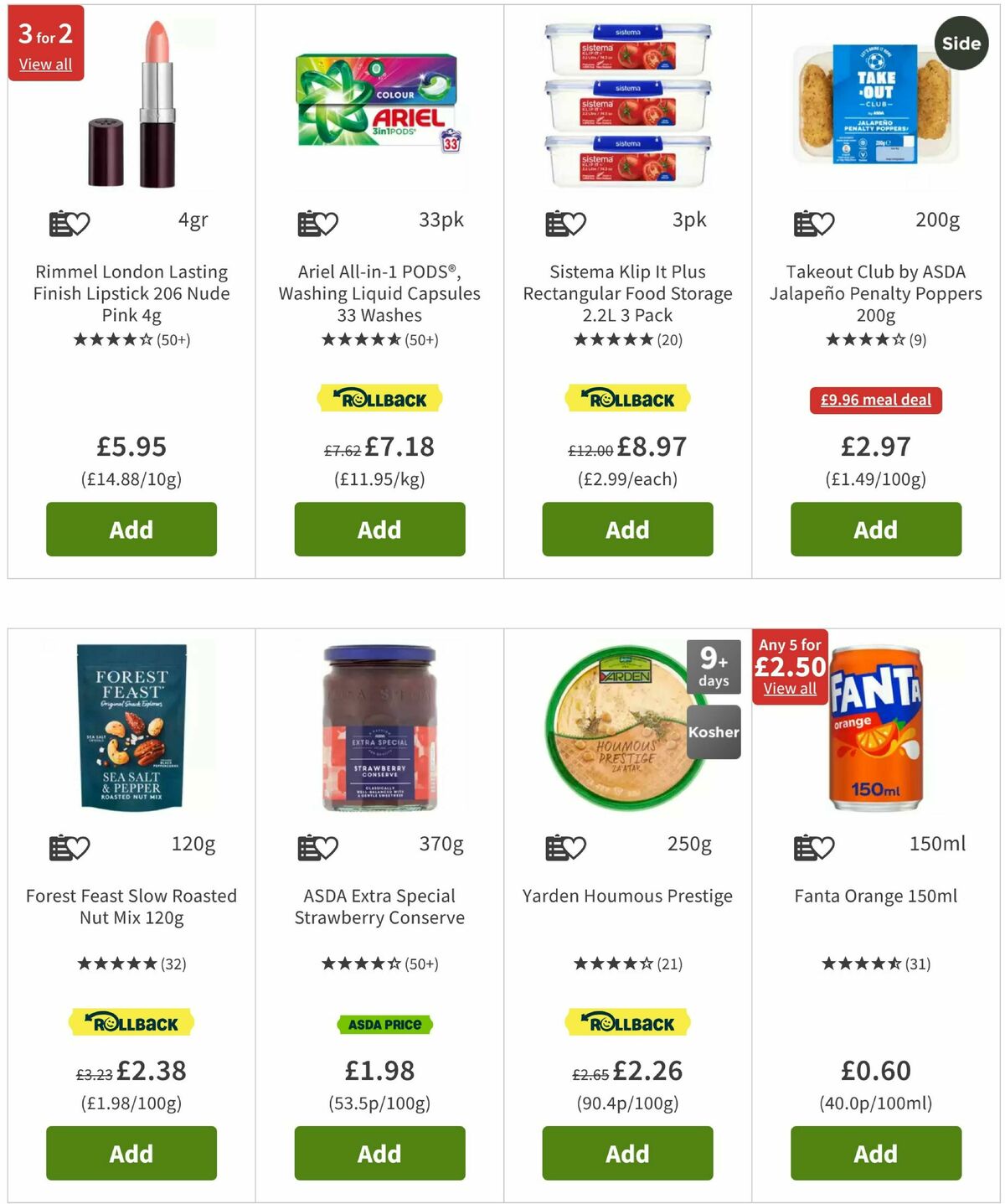ASDA Offers from 11 April