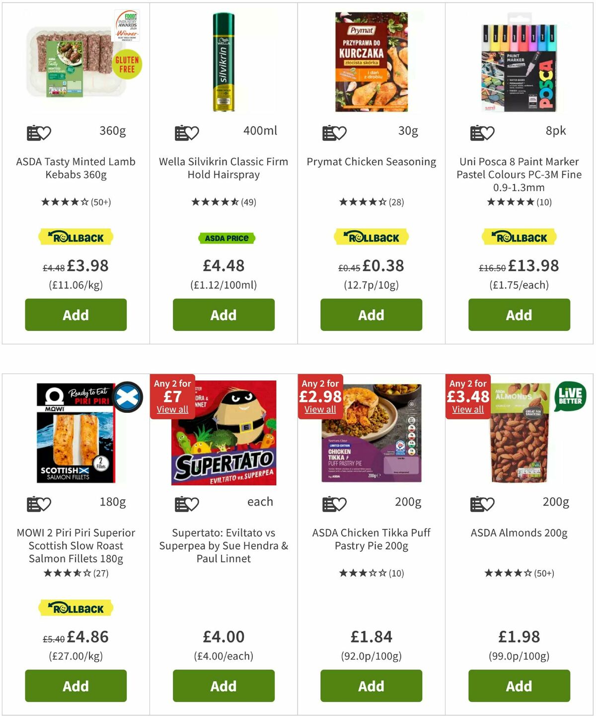 ASDA Offers from 11 April