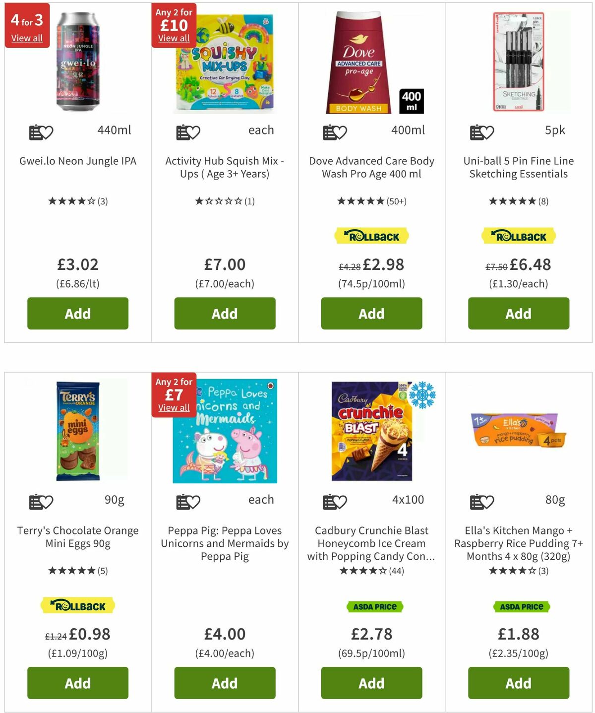 ASDA Offers from 11 April