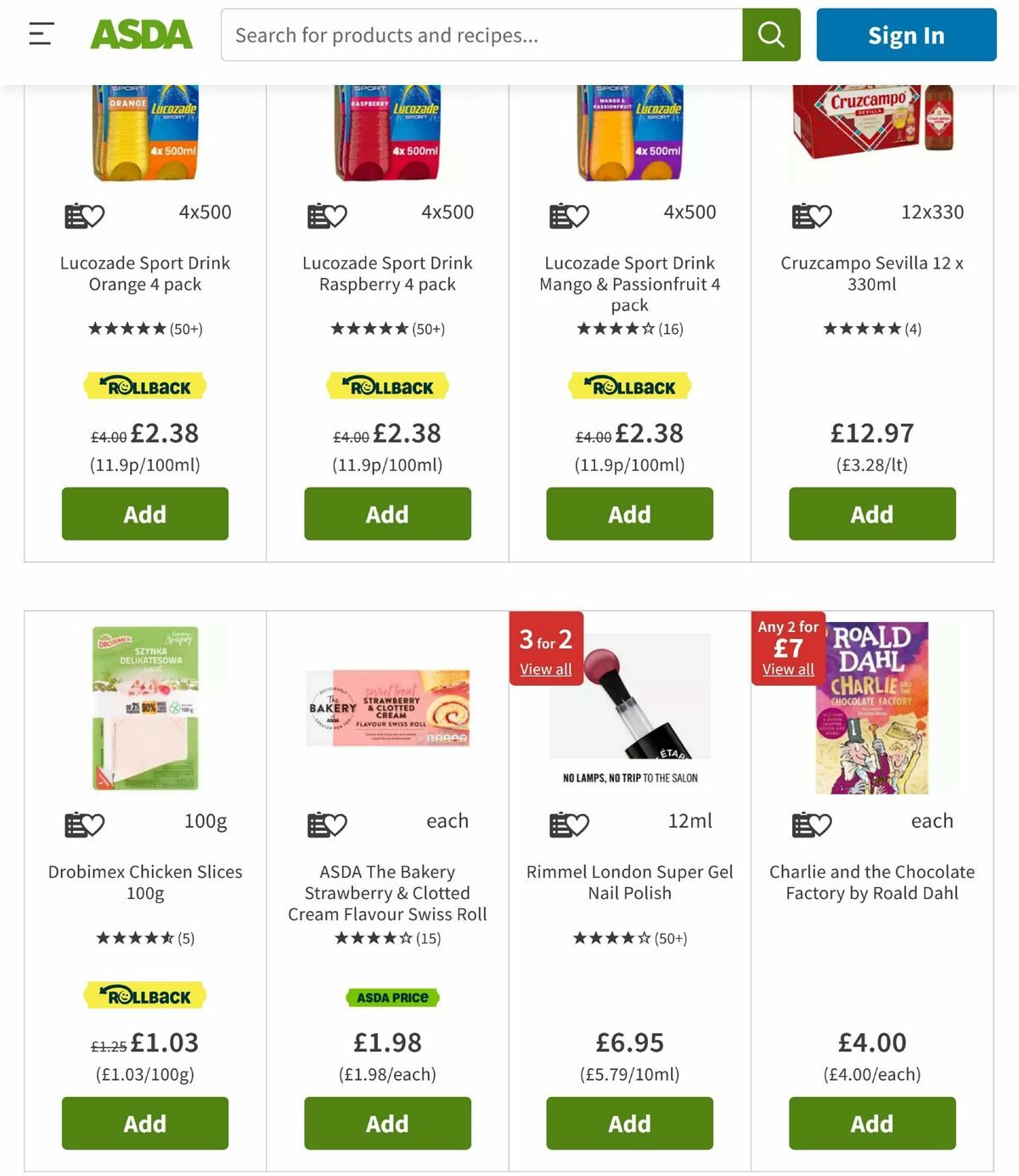 ASDA Offers from 11 April