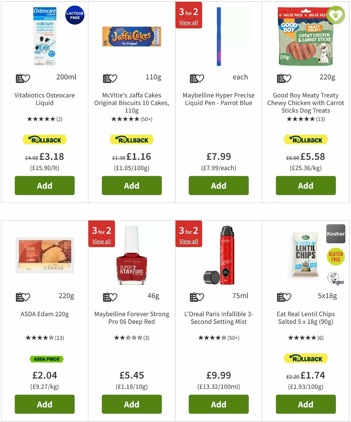 ASDA Offers from 11 April