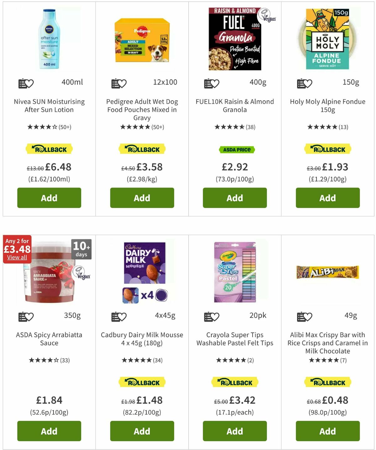 ASDA Offers from 11 April