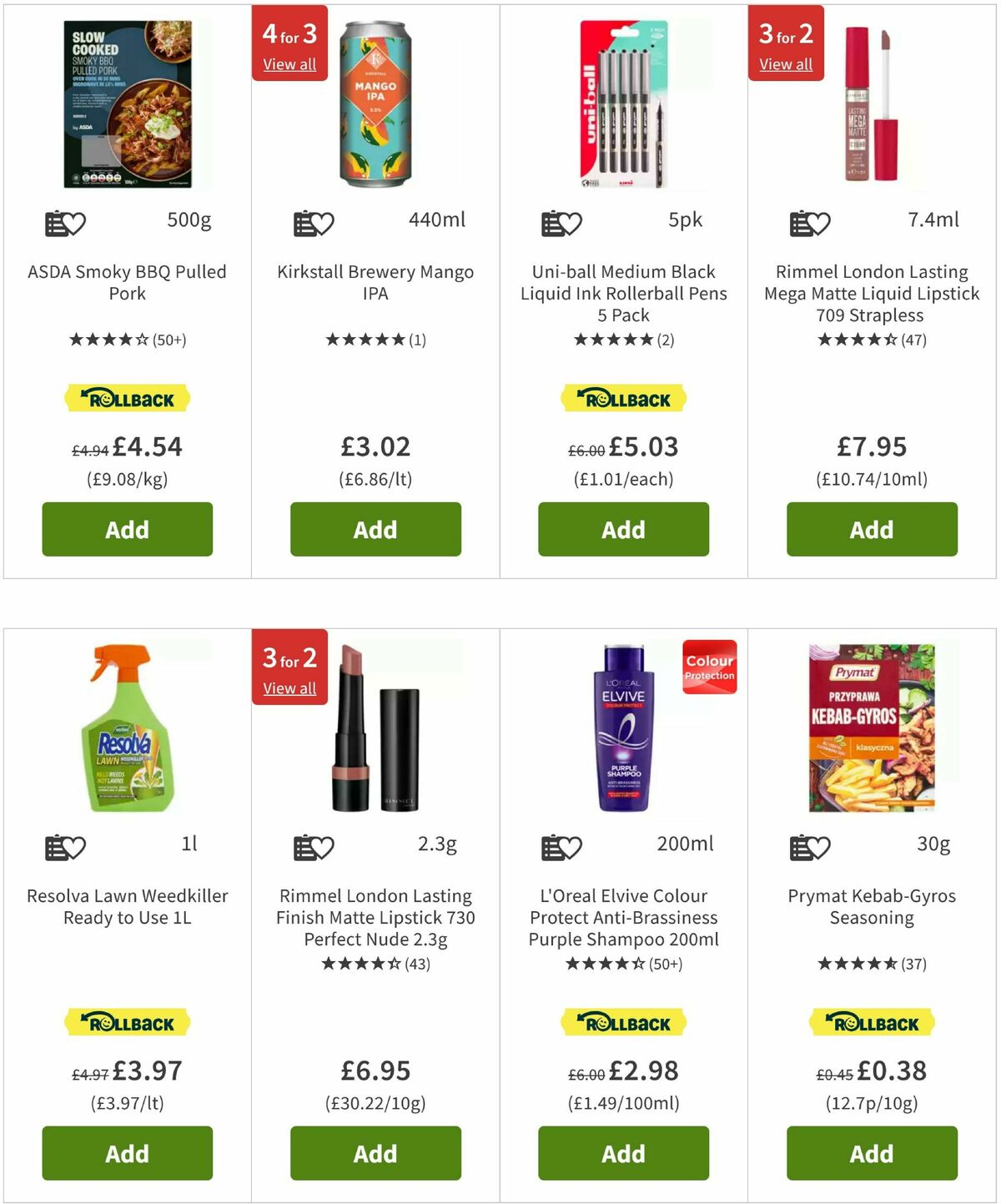 ASDA Offers from 11 April