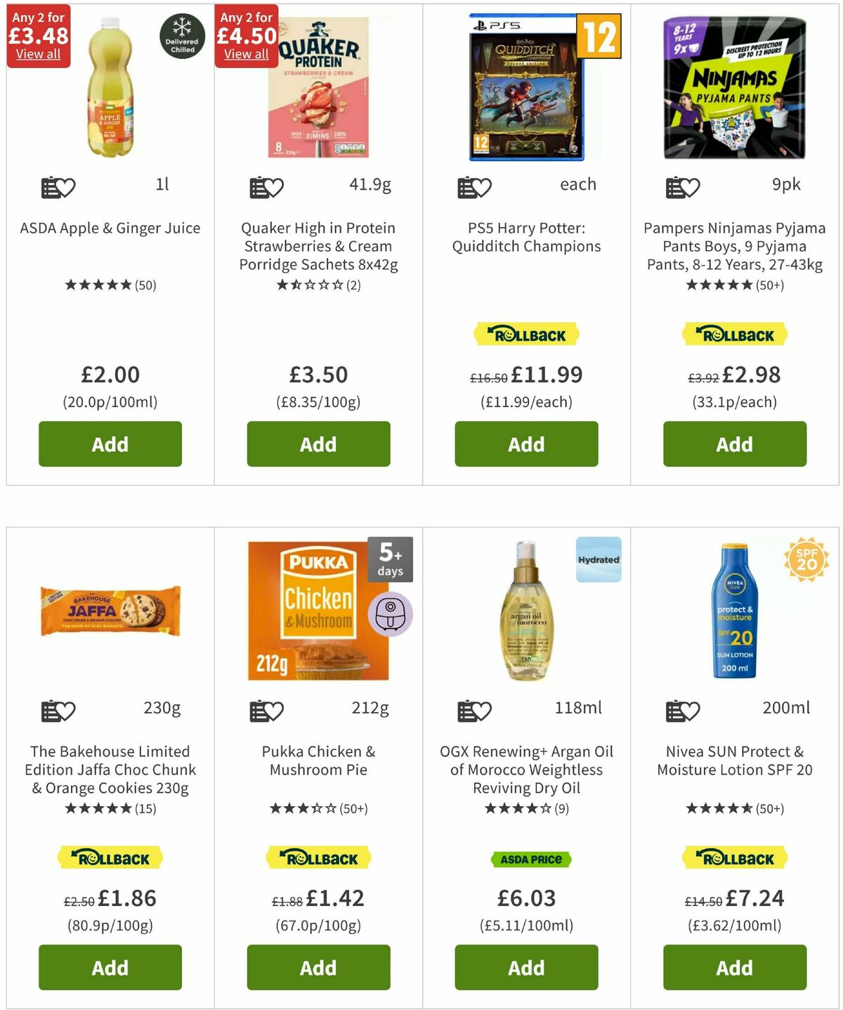 ASDA Offers from 18 April