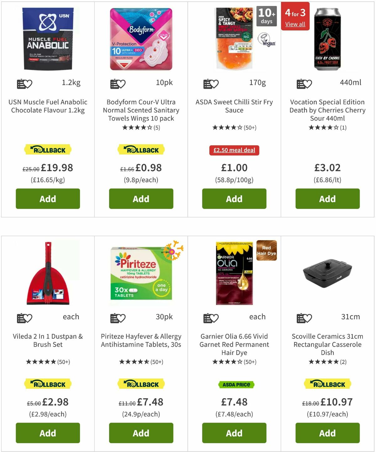 ASDA Offers from 18 April
