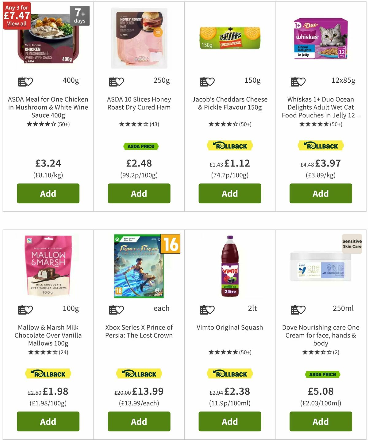 ASDA Offers from 18 April
