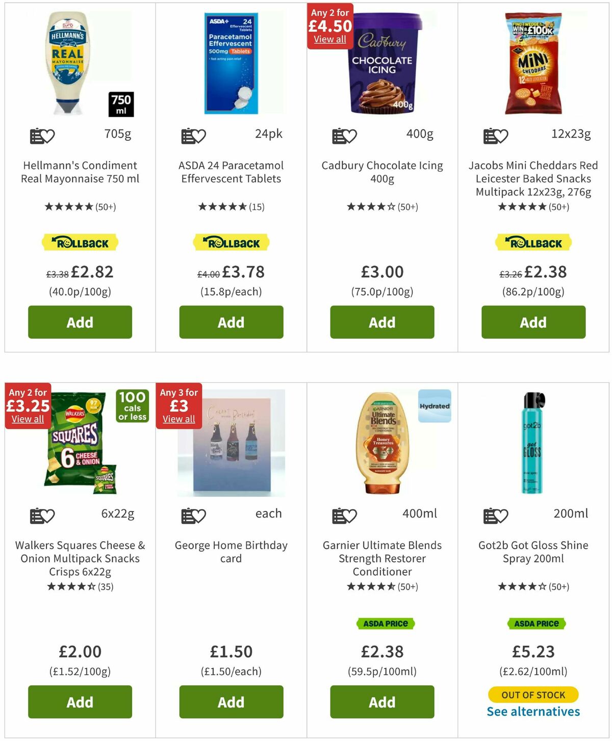 ASDA Offers from 18 April
