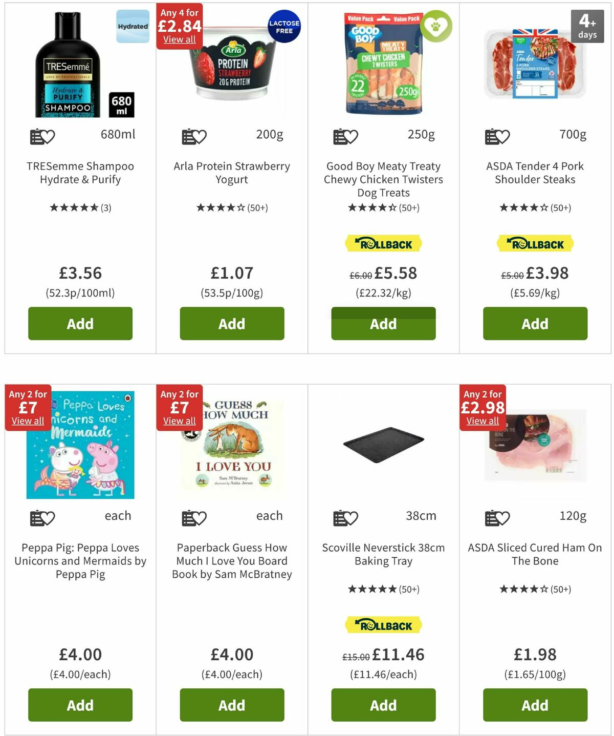 ASDA Offers from 18 April