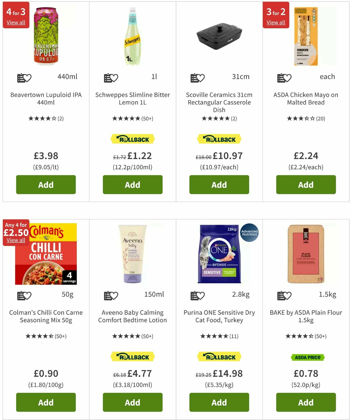 ASDA Offers from 18 April