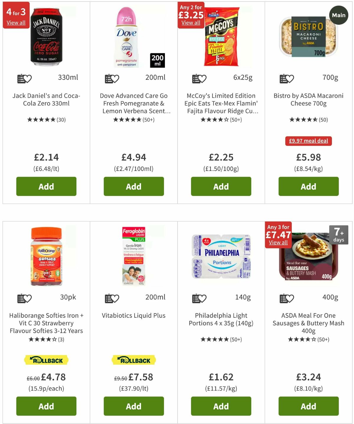 ASDA Offers from 18 April