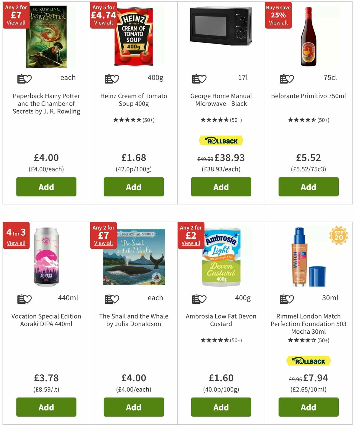 ASDA Offers from 18 April