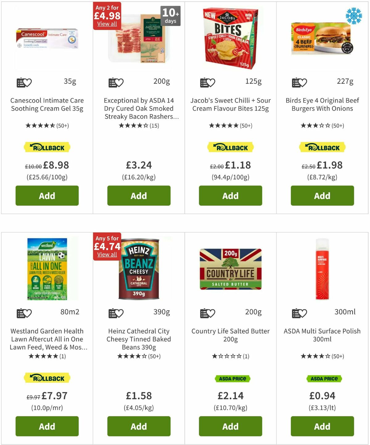 ASDA Offers from 25 April