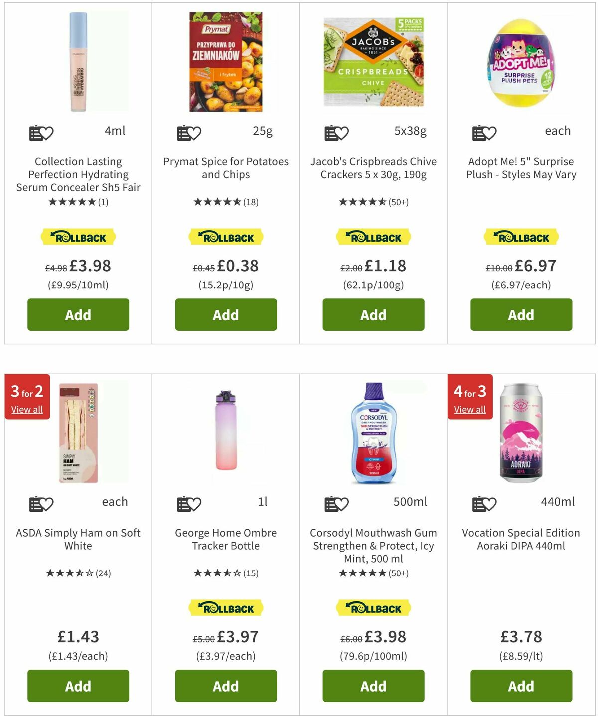 ASDA Offers from 25 April