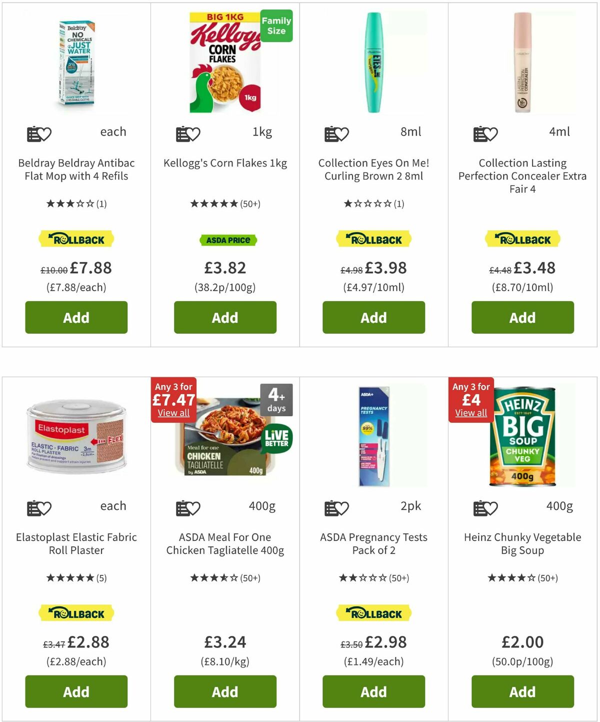 ASDA Offers from 25 April