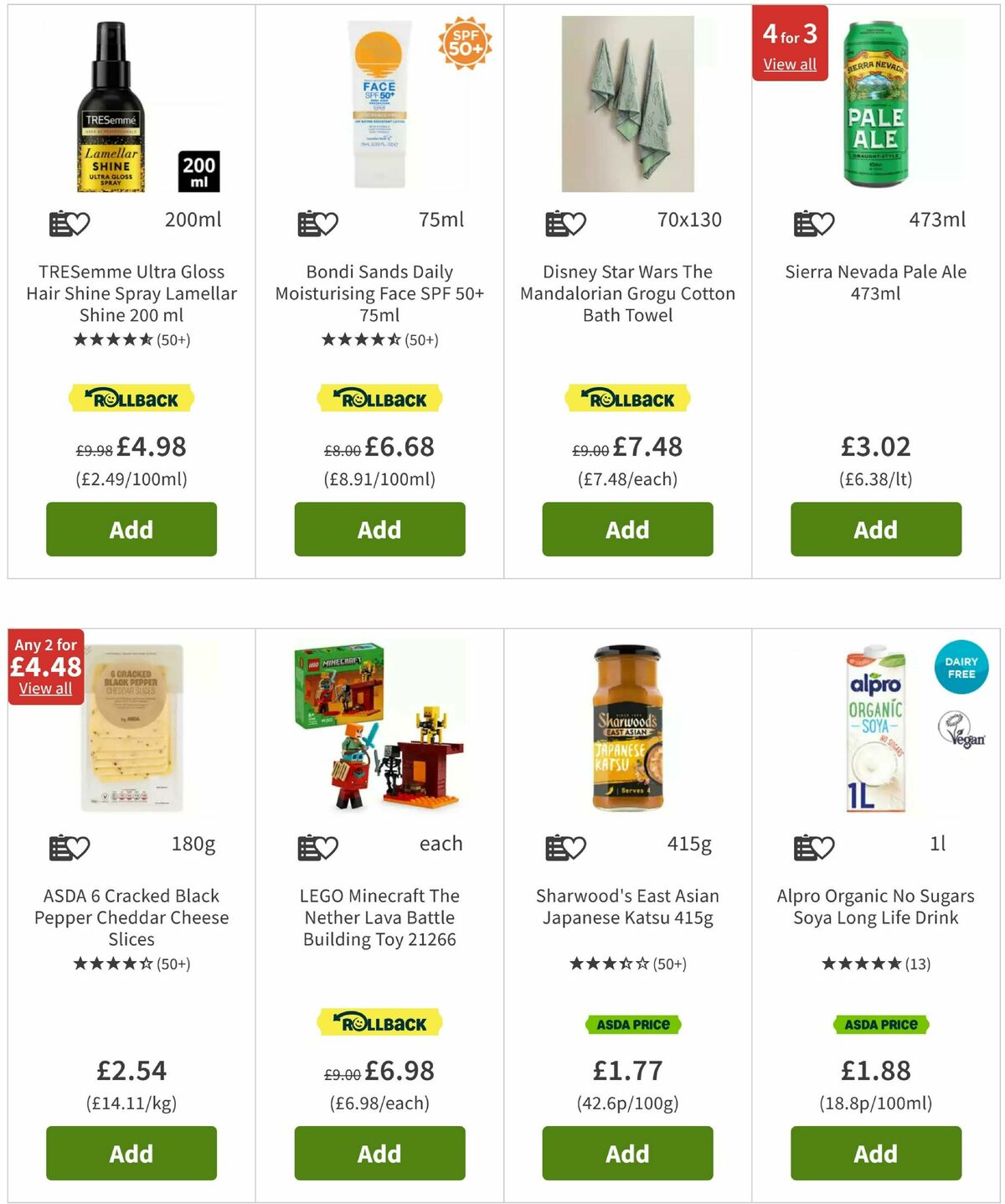 ASDA Offers from 25 April