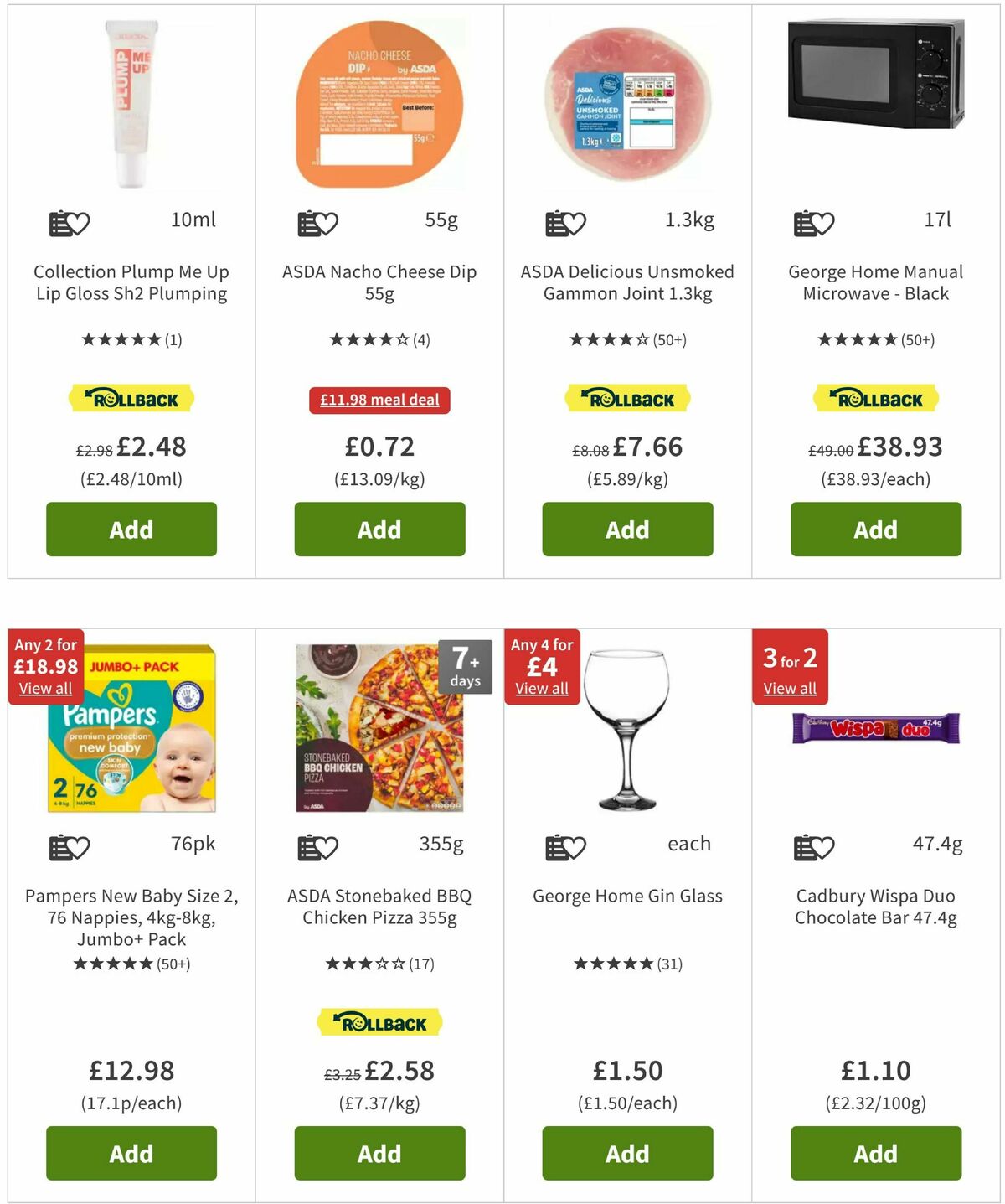 ASDA Offers from 25 April