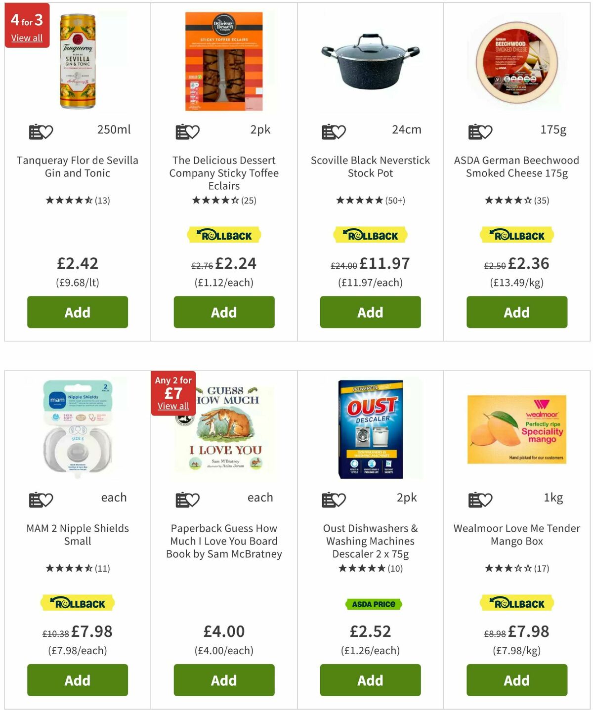 ASDA Offers from 25 April