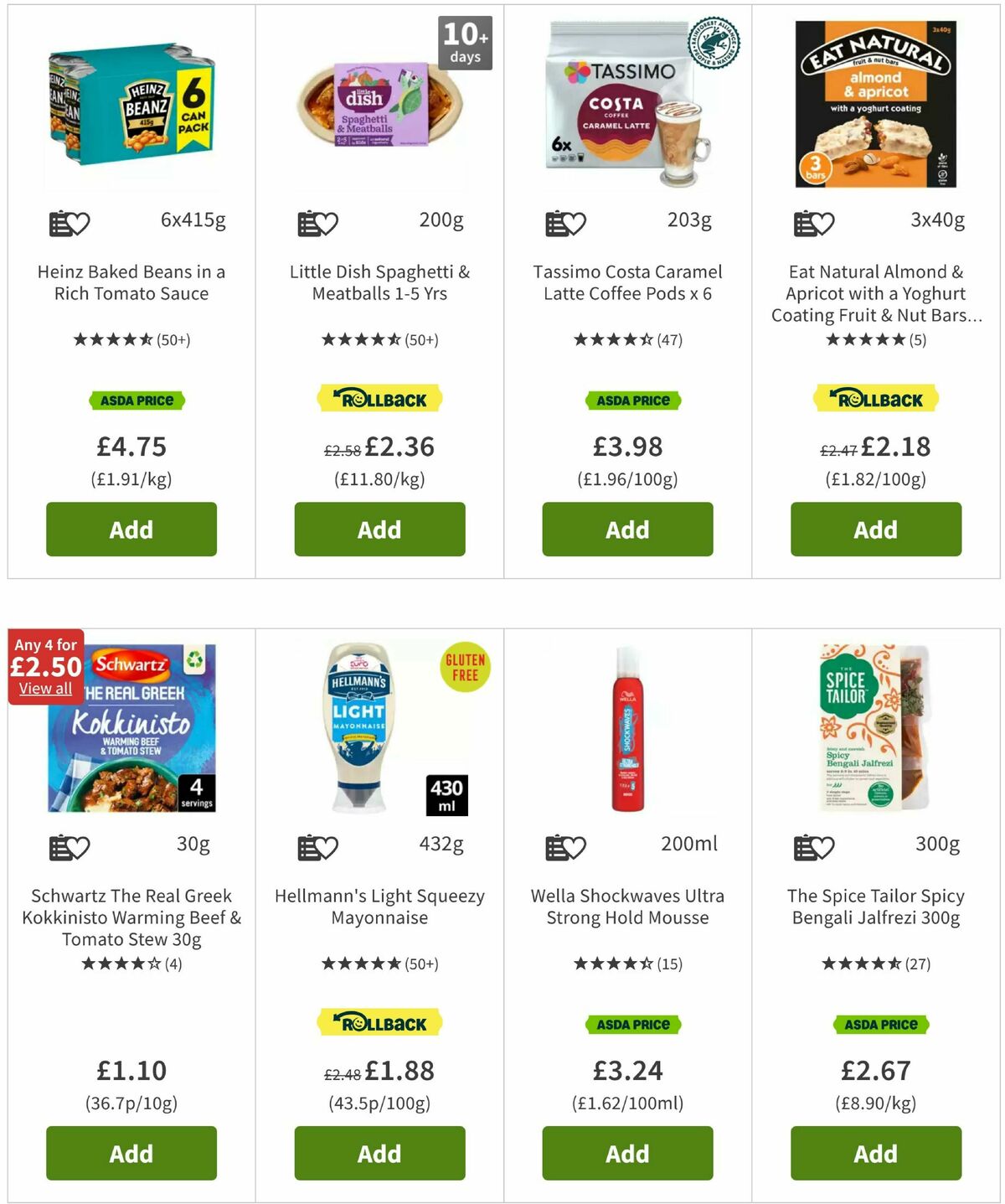 ASDA Offers from 2 May