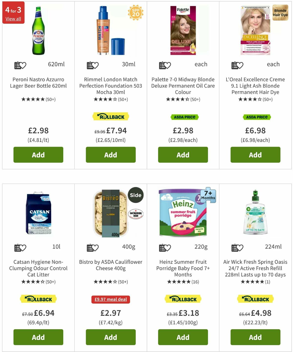 ASDA Offers from 2 May